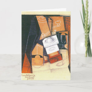 Kaffeemühle von Juan Gris, Vintage-Cubismus-Kunst Karte