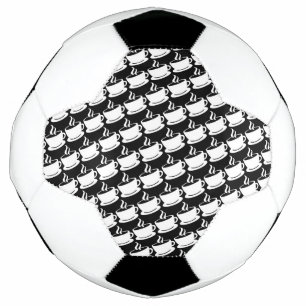 Kaffeemuster Fußball