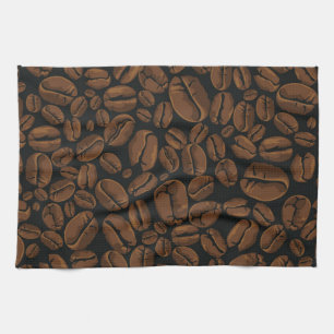 Kaffeemuster Geschirrtuch