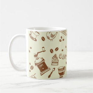 Kaffeemuster Kaffeetasse