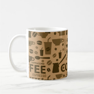 Kaffeemuster Kaffeetasse