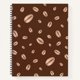 Kaffeemuster Notizbuch