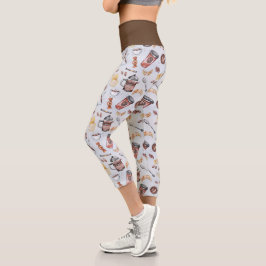 Kaffee'n'Leckereien Capri Leggings