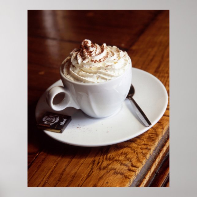 Kaffeepapiere am Morgen, Werteplakat (Matte) Poster (Vorne)