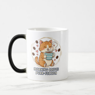Kaffeepause am Morgen Verwandlungstasse