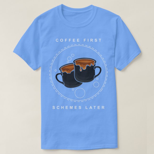 Kaffeepause bei Arbeit 2 T-Shirt (Design vorne)