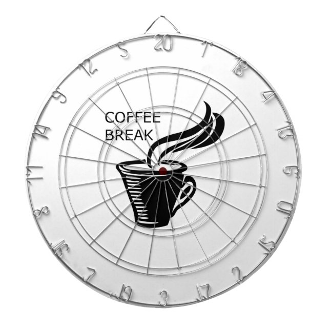 Kaffeepause Dartscheibe (vorne)