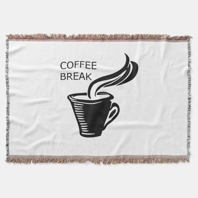 Kaffeepause Decke (Vorderseite)