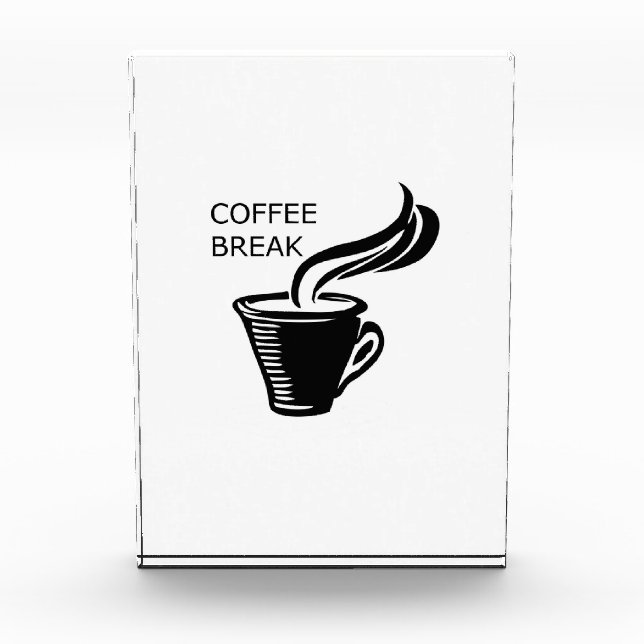 Kaffeepause Fotoblock (Vorderseite)