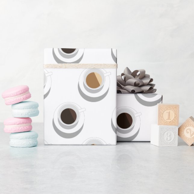 Kaffeepause Geschenkpapier (Babyparty)