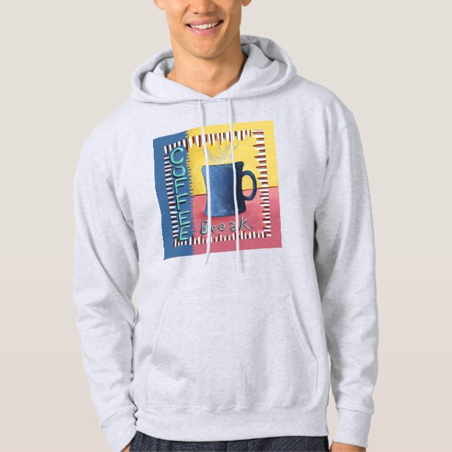 Kaffeepause Hoodie (Vorderseite)