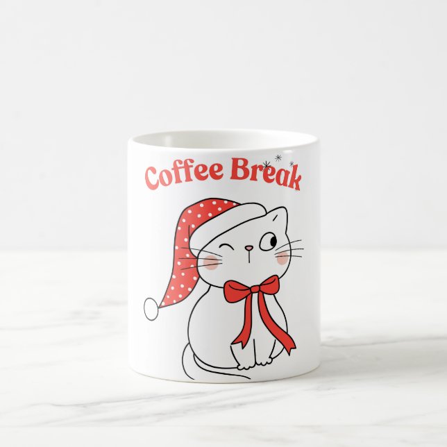Kaffeepause - Kaffee Funny Coffee Combo Tasse (Mittel)