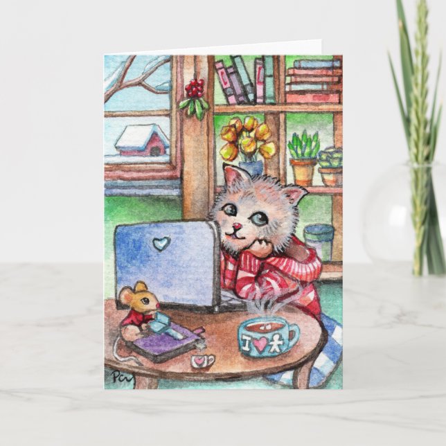 Kaffeepause Karte (Vorderseite)