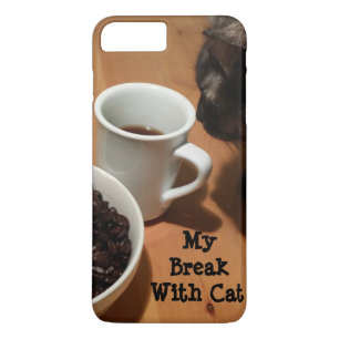 Kaffeepause (Katze) iPhone/iPad Fall von RoseWrite title_seo2