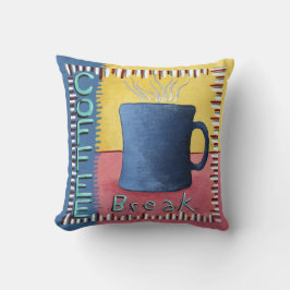 Kaffeepause Kissen