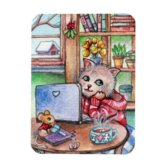 Kaffeepause Magnet (Vertikal)