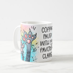 Kaffeepause mit meinen Lieblings-Klauen Coffee Tas Kaffeetasse