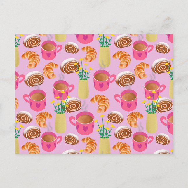 Kaffeepause Postkarte (Vorderseite)