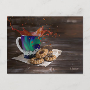 Kaffeepause - Postkarte