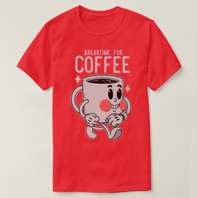 Kaffeepause T-Shirt (Design vorne)