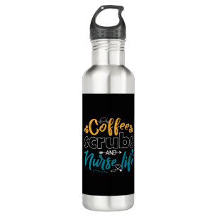 Kaffeepause und Krankenversicherung Edelstahlflasche