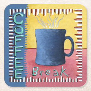 Kaffeepause Untersetzer