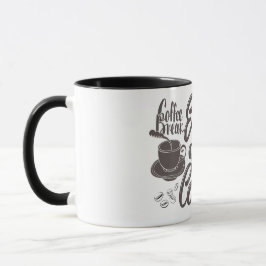 Kaffeepausen-Tassendesign Tasse