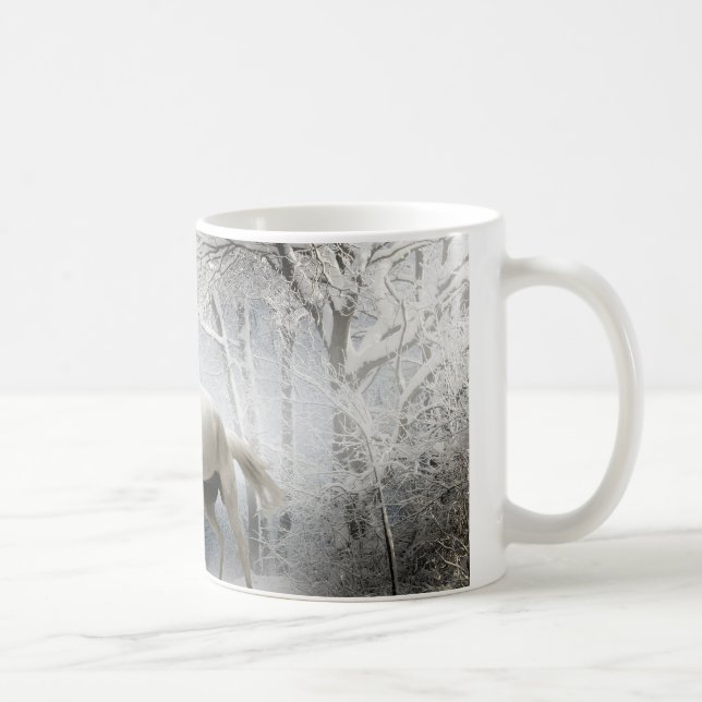 Kaffeepferde aus dem Rosengarten Kaffeetasse (Rechts)