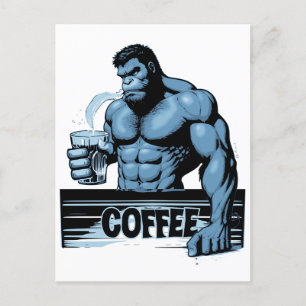 Kaffeepflanze Postkarte