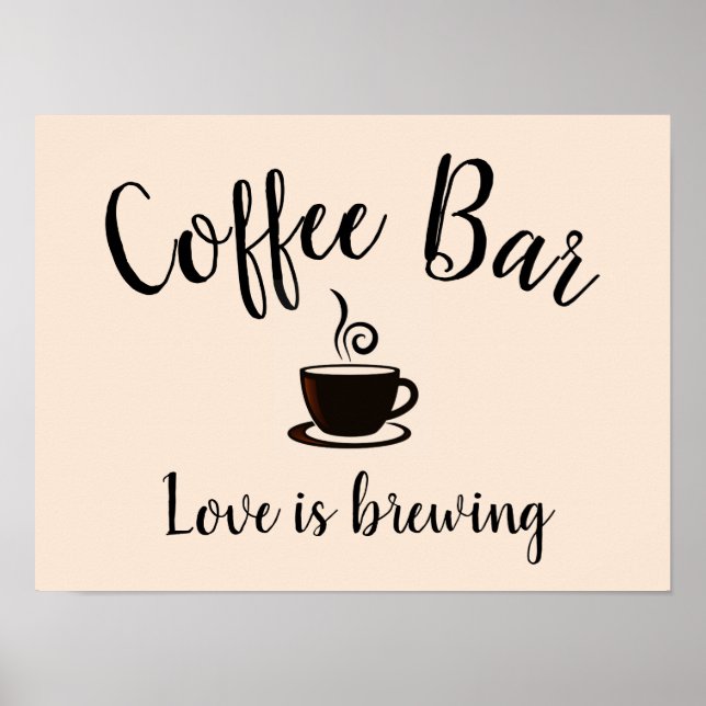 Kaffeeposter Poster (Vorne)