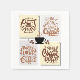 Kaffeeposter Serviette