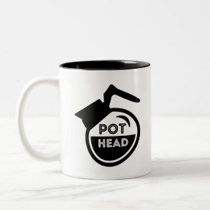 Kaffeepuppe Zweifarbige Tasse