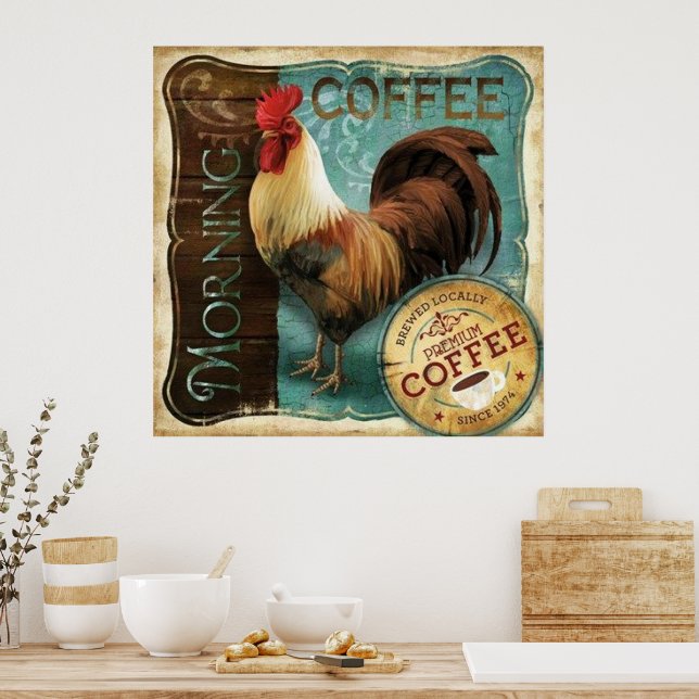 Kaffeeröster Poster (Küche)