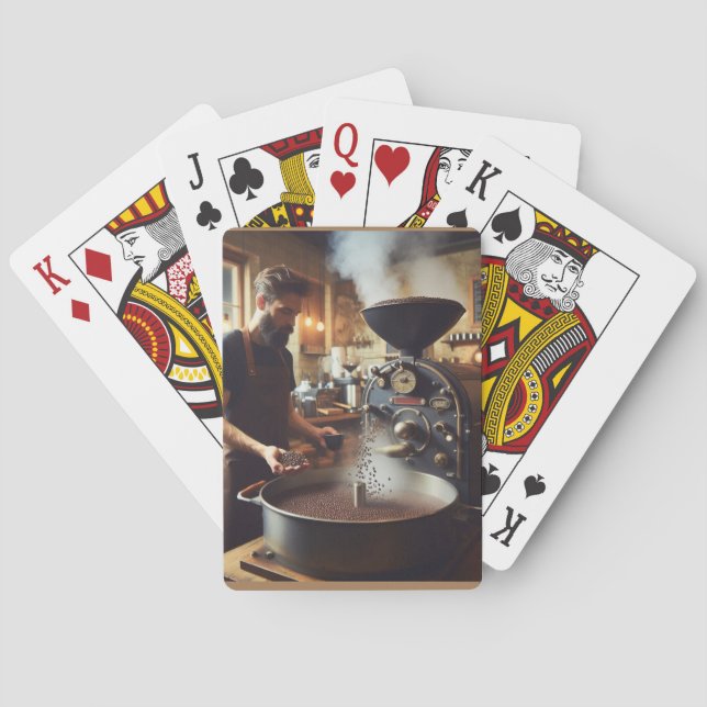 Kaffeeröster Spielkarten (Rückseite)
