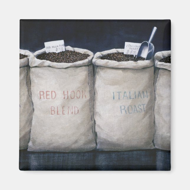 Kaffeesäcke 1990 magnet (Vorne)