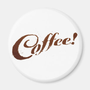 Kaffeesatz-Kaffee - Magnet