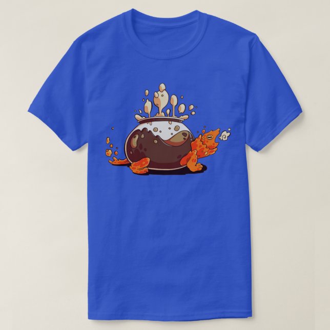 Kaffeeschröte T-Shirt (Design vorne)
