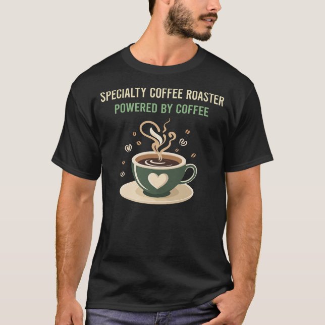 Kaffeespezialitäten-Röster T-Shirt (Vorderseite)
