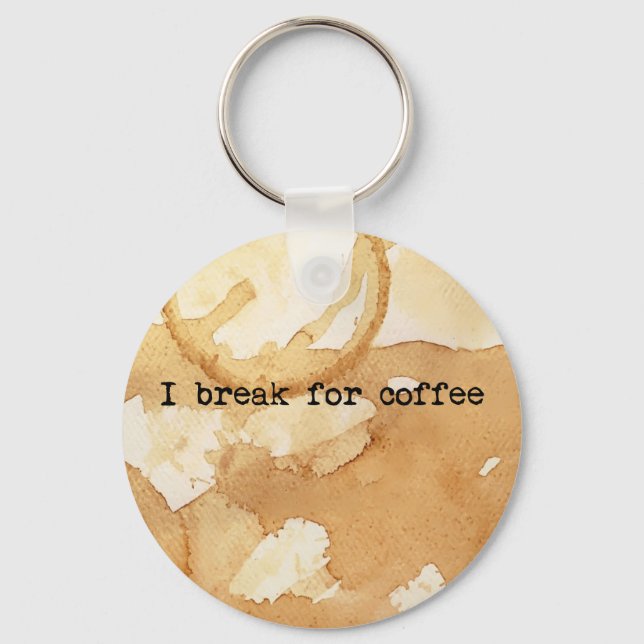 Kaffeestängen Schlüsselanhänger (Vorderseite)