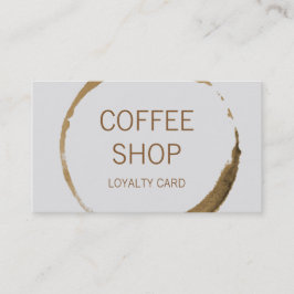 Kaffeestube-Loyalität Treuekarte