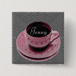 Kaffeestubeknöpfe Button