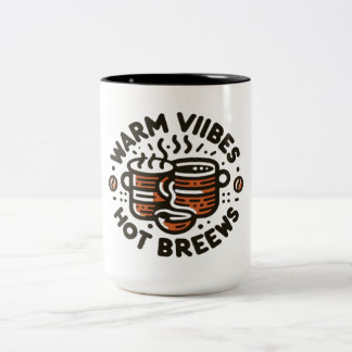 Kaffeetag Zweifarbige Tasse