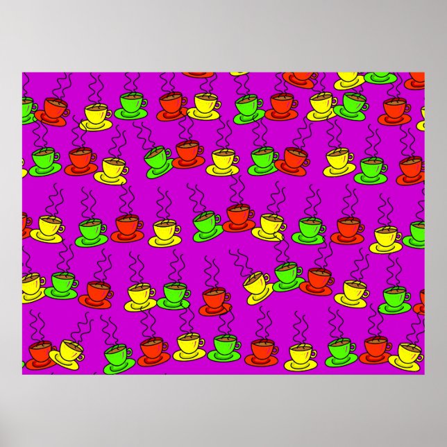 Kaffeetapfett Poster (Vorne)