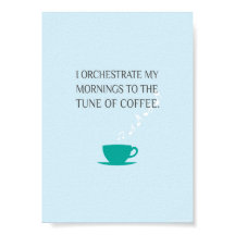 Kaffeetasse 5 in x 7 Zoll