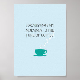 Kaffeetasse 5 in x 7 Zoll Poster