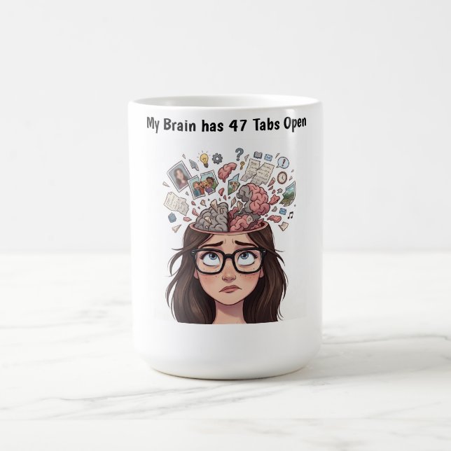 Kaffeetasse 'Außerhalb der Bandbreite' (Mittel)