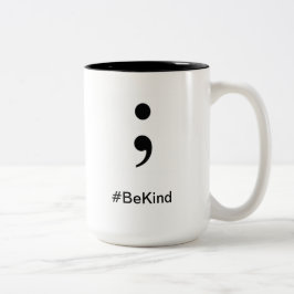 Kaffeetasse #BeKind ist nett