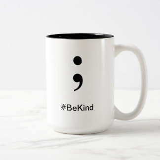 Kaffeetasse #BeKind ist nett