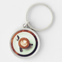 Kaffeetasse Cappuccino braunes, weißes Latte