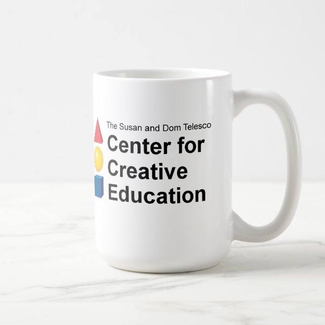 Kaffeetasse des Center for Creative Education (Rechts)
